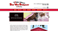 Desktop Screenshot of bowwowbungalow.com